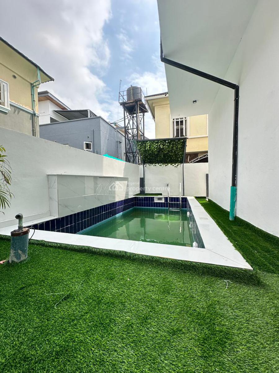 Spacious 5 Bedroom Detached Duplex W/ Bq, Pool, Cinema, Gym, Rooftop, Chevron, Lekki, Lagos, Detached Duplex for Sale