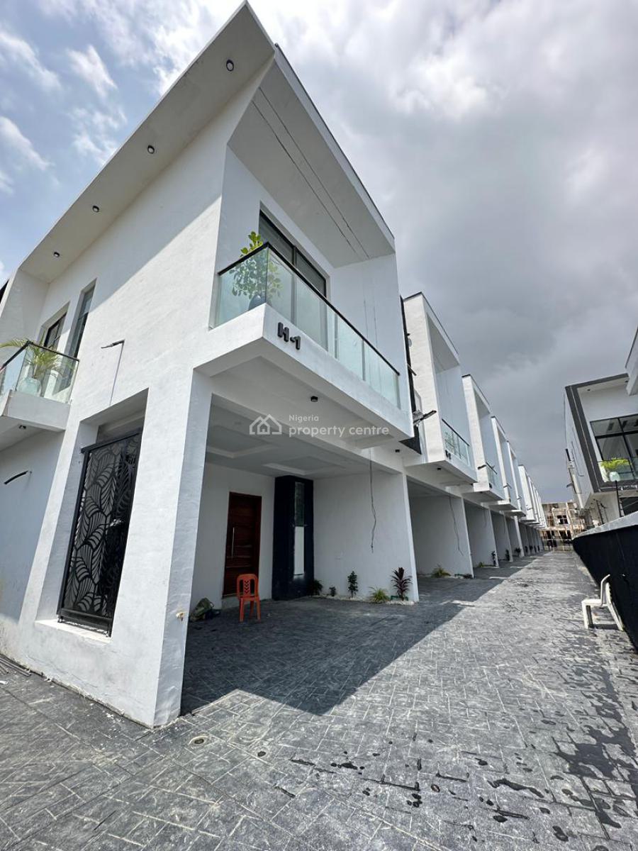 Luxury Spacious 4 Bedroom Terrace Duplex with Bq, Ikota, Lekki, Lagos, Terraced Duplex for Sale