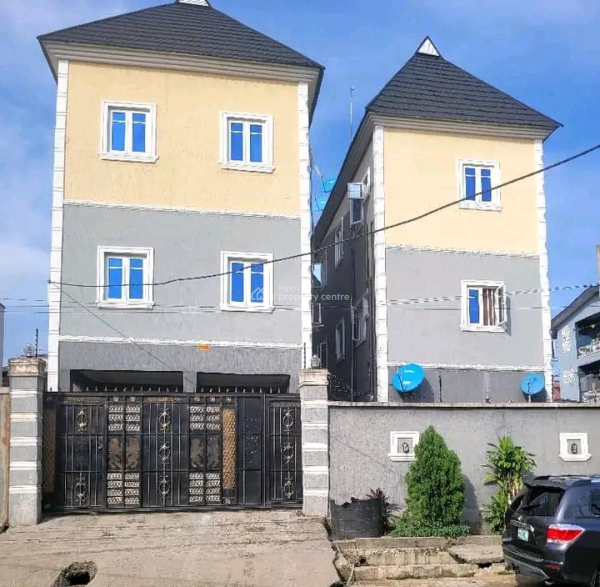 Almost New Two Buildings of 11 Flats( 5nos 2 Bedroom, 3 Miniflat, 3 Self Contain, Ebute Metta, Yaba, Lagos, Block of Flats for Sale