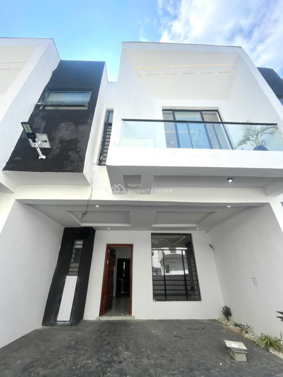 Fantastic 4 Bedroom Terrace Duplex in a Nice Neighbourhood, Ikota, Lekki, Lagos, Terraced Duplex for Sale