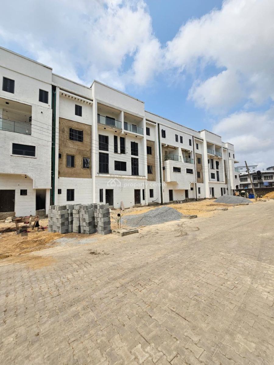 Newly Built 4 Bedroom Masionette with a Room Bq, Opebi, Ikeja, Lagos, Flat / Apartment for Sale