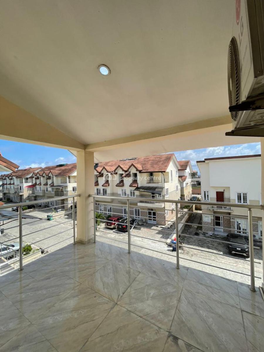 Contemporary Serviced 4 Bedrooms Semi-detached Duplex with Bq, Orchid Road, Second Toll Gate, Lekki, Lagos, Semi-detached Duplex for Rent