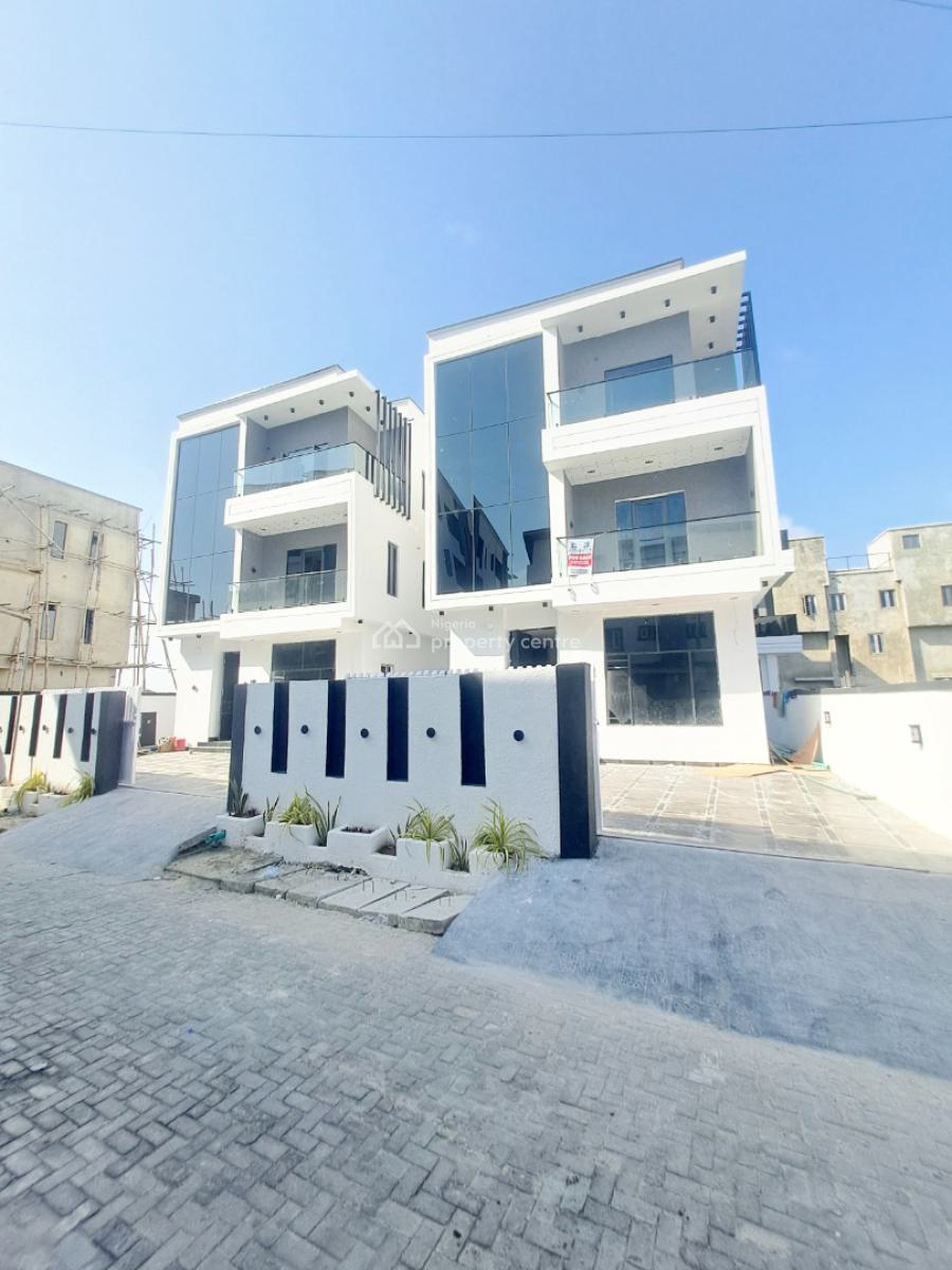 Beautiful Finished 5 Bedroom Detached with Bq & Pool, Ologolo, Lekki, Lagos, Detached Duplex for Sale