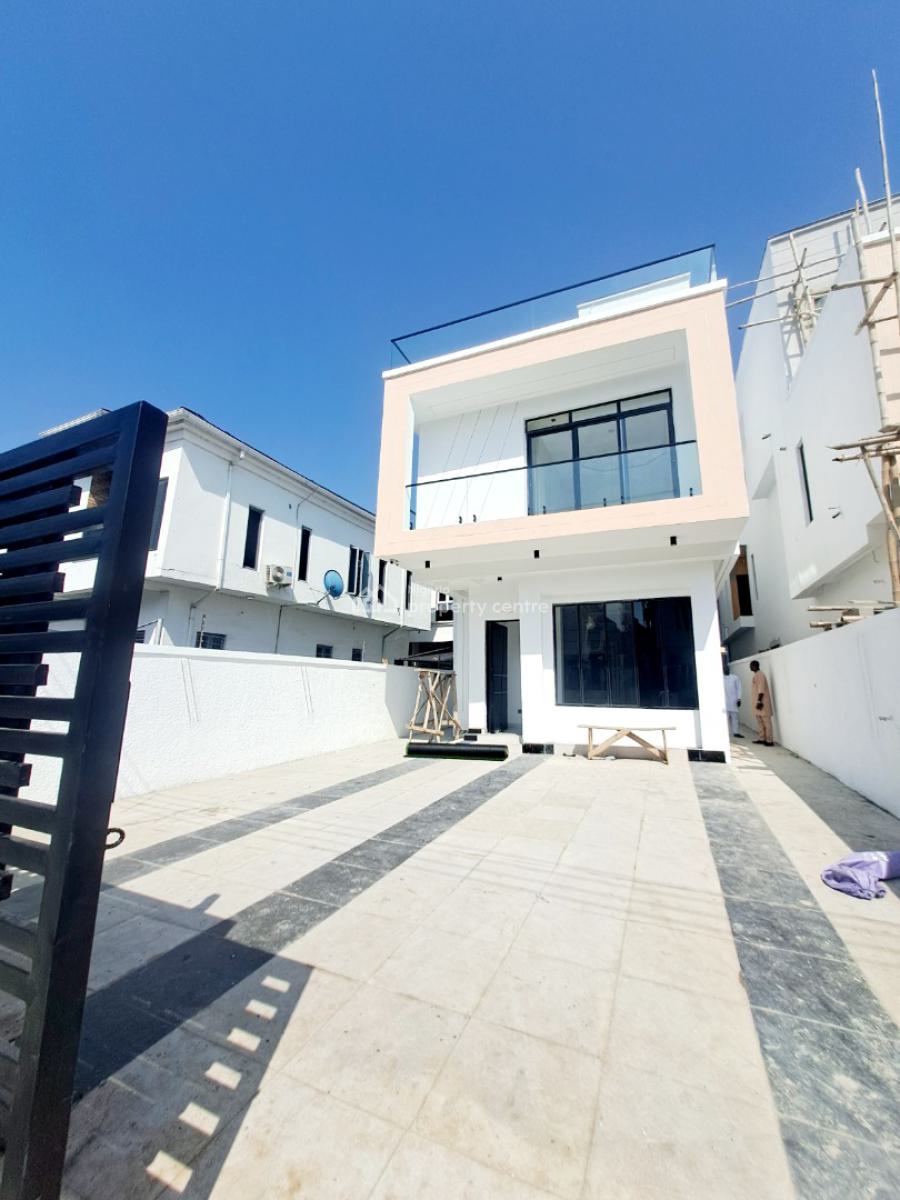 Luxurious 5 Bedroom Detached with Bq, Pool & Gym House, Ologolo, Lekki, Lagos, Detached Duplex for Sale