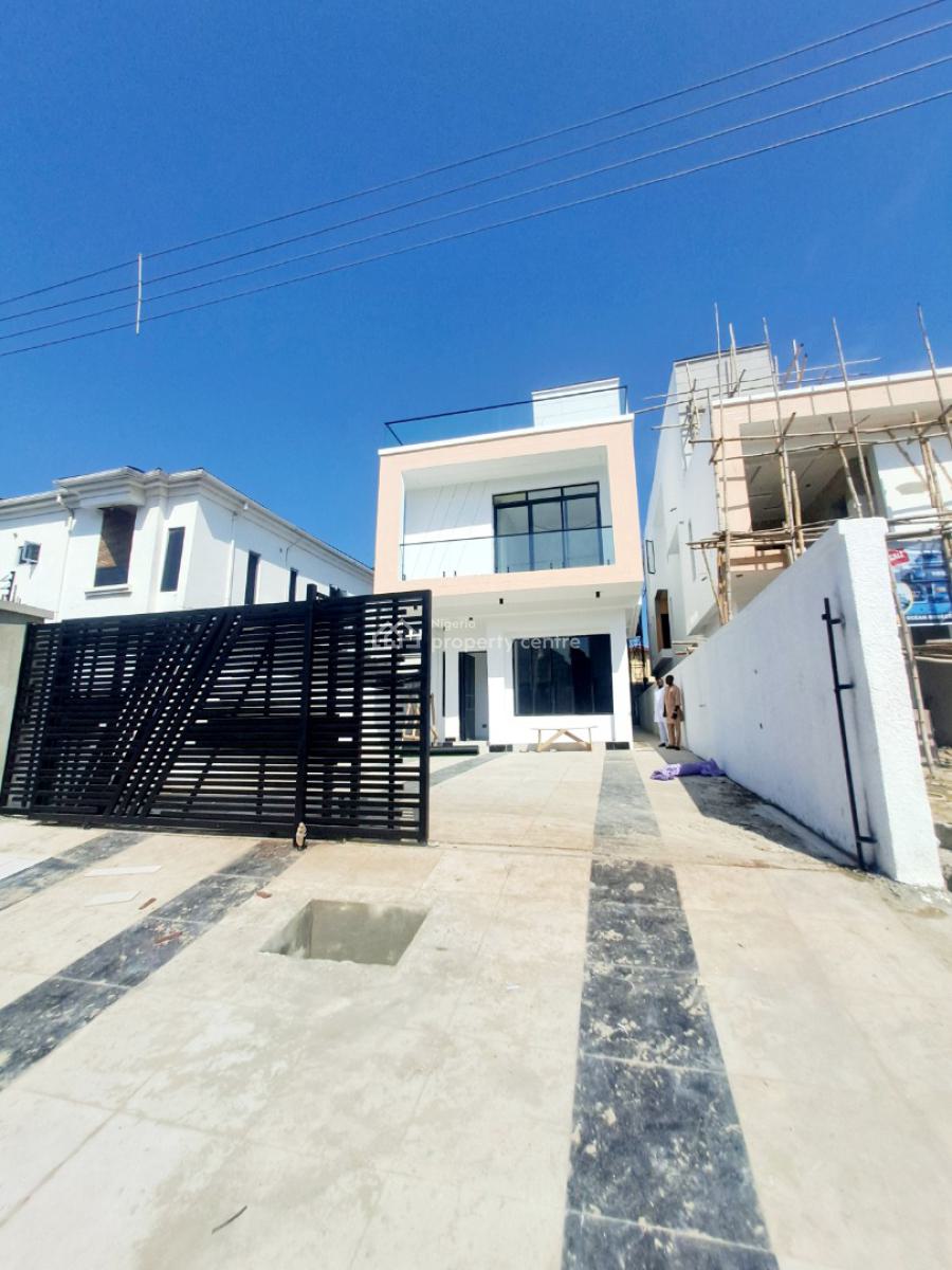 Luxurious 5 Bedroom Detached with Bq, Pool & Gym House, Ologolo, Lekki, Lagos, Detached Duplex for Sale
