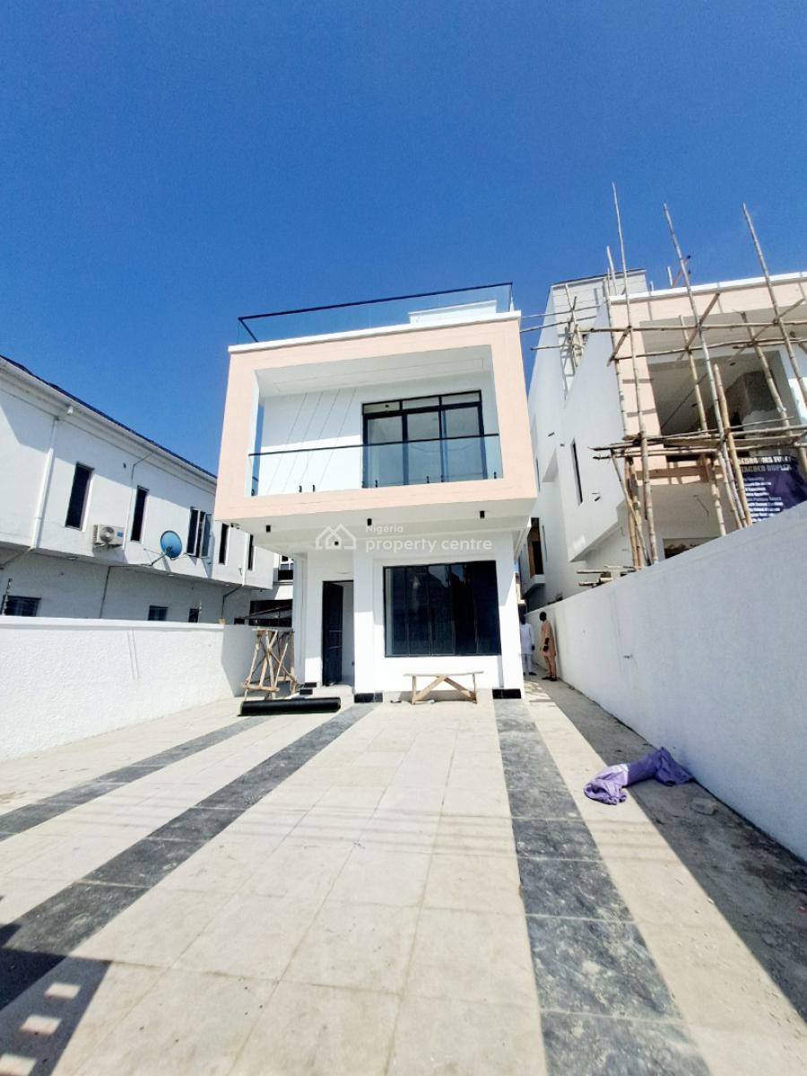 Luxurious 5 Bedroom Detached with Bq, Pool & Gym House, Ologolo, Lekki, Lagos, Detached Duplex for Sale