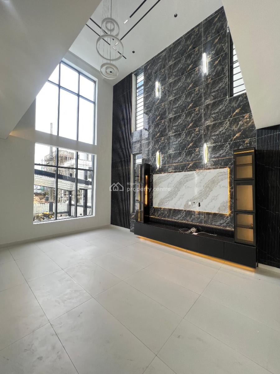 Gigantic 5 Bedroom Family Home Within a Prestigious Estate, Features a Pool,cinema,bq in The Sought After Lekky County, Ikota, Lekki, Lagos, Detached Duplex for Sale