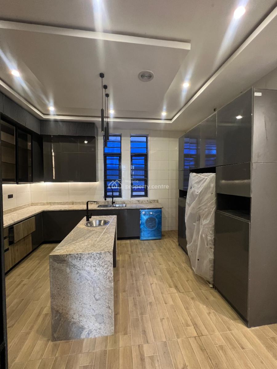 Gigantic 5 Bedroom Family Home Within a Prestigious Estate, Features a Pool,cinema,bq in The Sought After Lekky County, Ikota, Lekki, Lagos, Detached Duplex for Sale