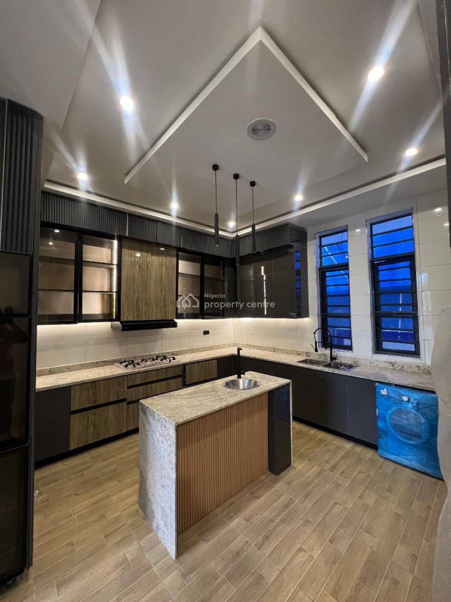 Gigantic 5 Bedroom Family Home Within a Prestigious Estate, Features a Pool,cinema,bq in The Sought After Lekky County, Ikota, Lekki, Lagos, Detached Duplex for Sale