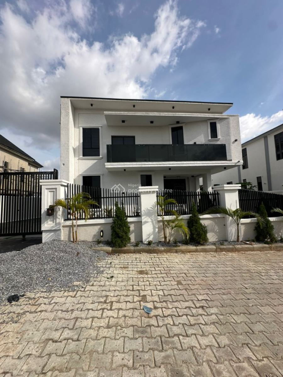 Smart 5 Bedroom Detached Duplex 1 Room Bq Tarred Roads, Galadimawa, Abuja, Detached Duplex for Sale
