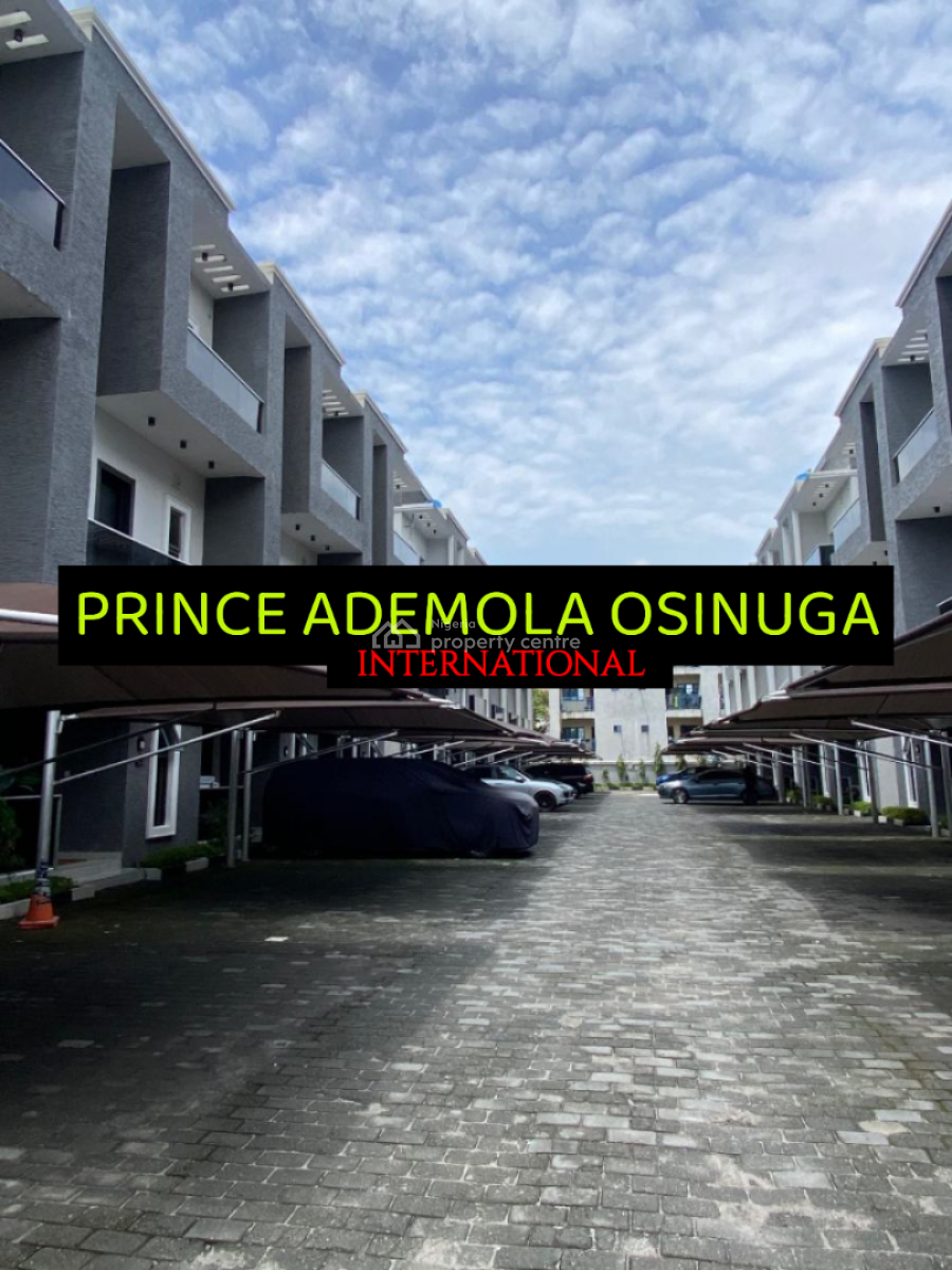Luxury 4 Bedrooms Terraced House + Bq + Pool, Victoria Island (vi), Lagos, Terraced Duplex for Rent