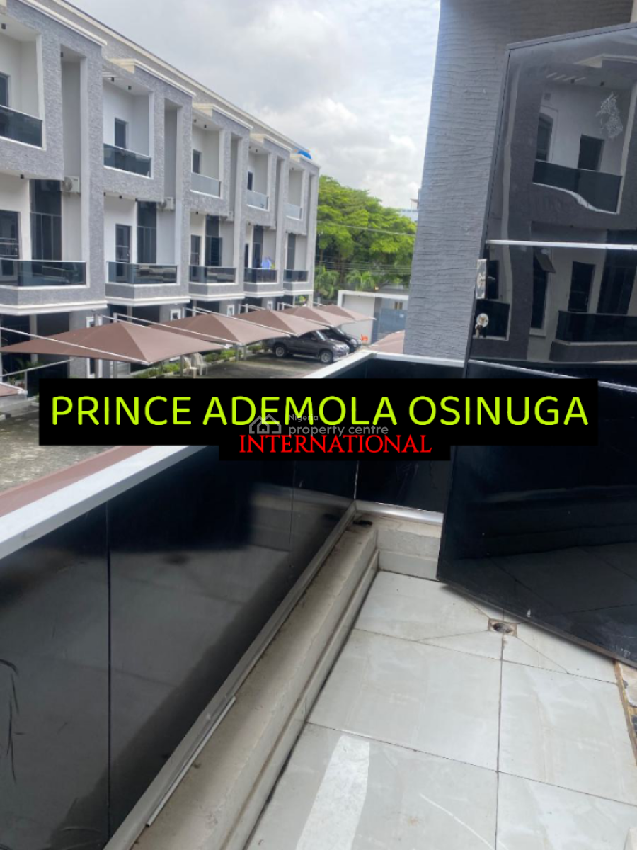 Luxury 4 Bedrooms Terraced House + Bq + Pool, Victoria Island (vi), Lagos, Terraced Duplex for Rent