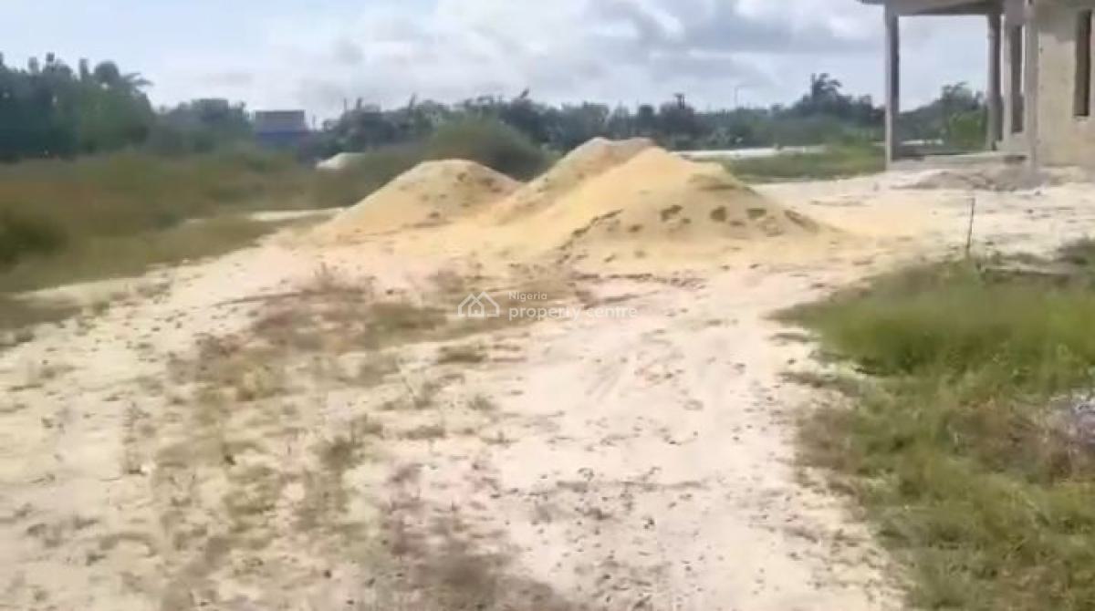 Land Measuring 1,615sqm (half Can Be Sold), Ajayi Apata Estate, Sangotedo, Ajah, Lagos, Residential Land for Sale