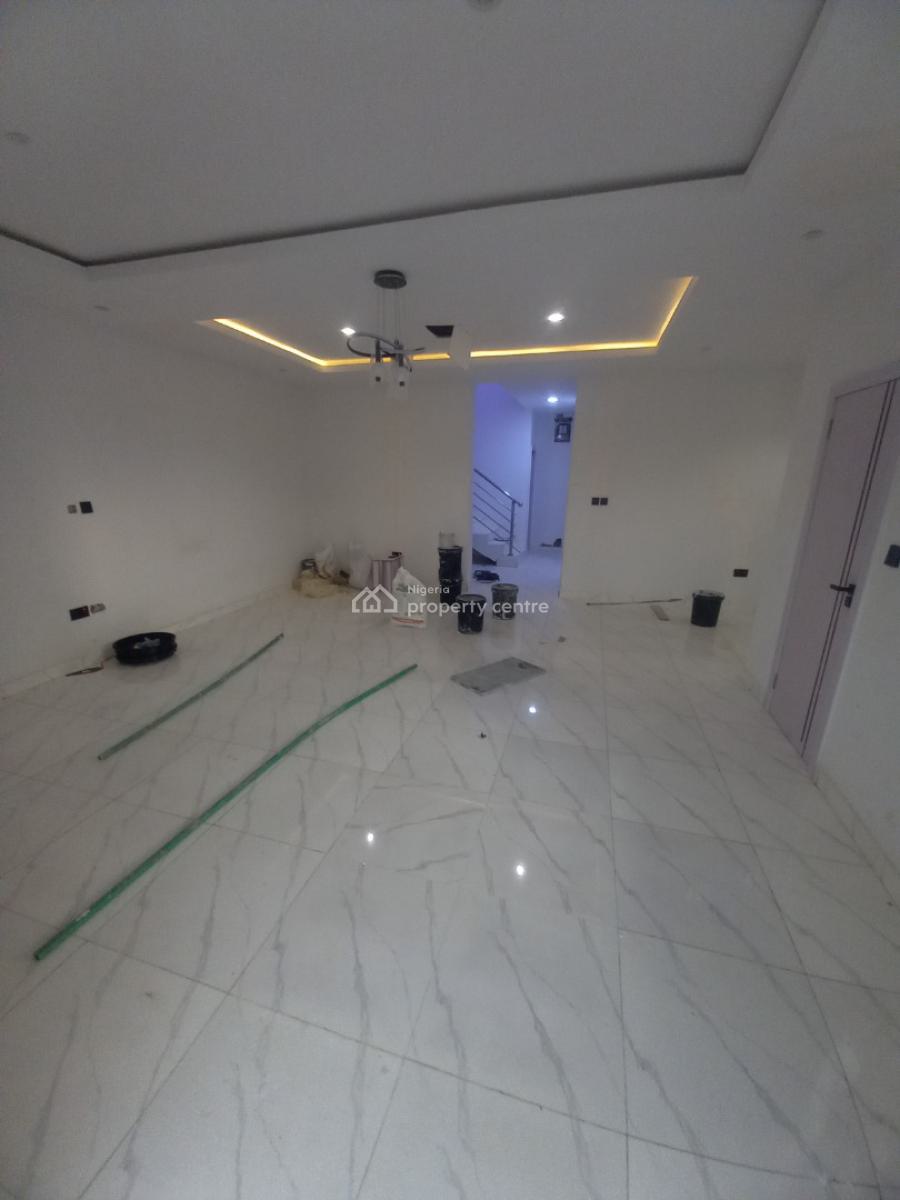 New 4 Bedrooms Semi Detached Duplex with Bq, Off Ologolo Road, Ologolo, Lekki, Lagos, Semi-detached Duplex for Sale