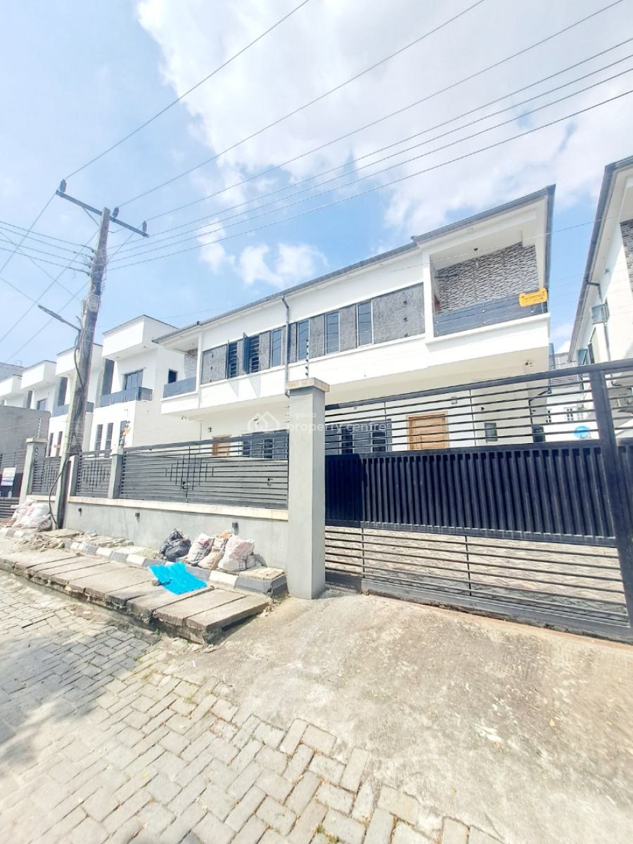 Newly Built 4 Bedroom Semi-detached with Bq in a Gated Estate, Idado, Lekki, Lagos, Semi-detached Duplex for Rent