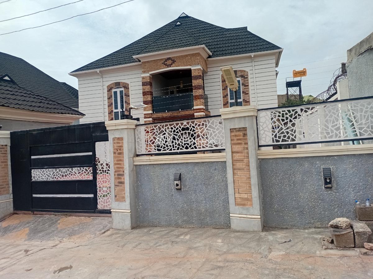 Luxury Morden Built 4 Bedroom Duplex with 2 Units of 2 Bedroom Bq, Ataoja Estate, Osogbo, Osun, Detached Duplex for Sale