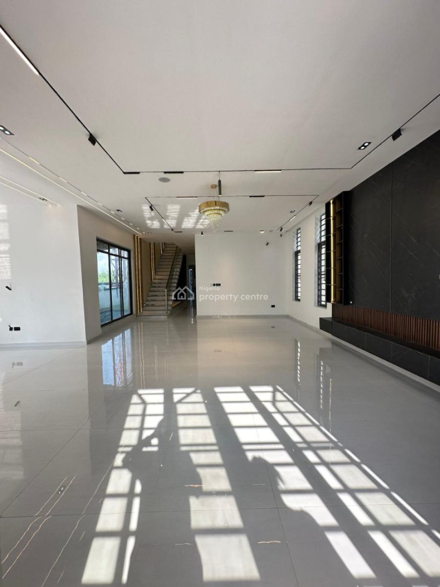 Exquisite Spacious 5 Bedroom Fully Detached Duplex with Bq, Cinema, Chevron, Lekki, Lagos, Detached Duplex for Sale
