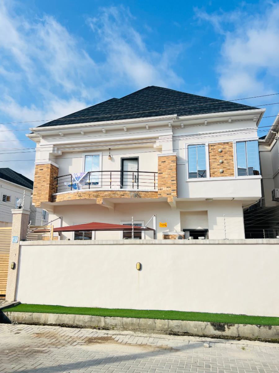 Five Bedrooms Detached Duplex with Bq, Ikota, Lekki, Lagos, Detached Duplex for Sale