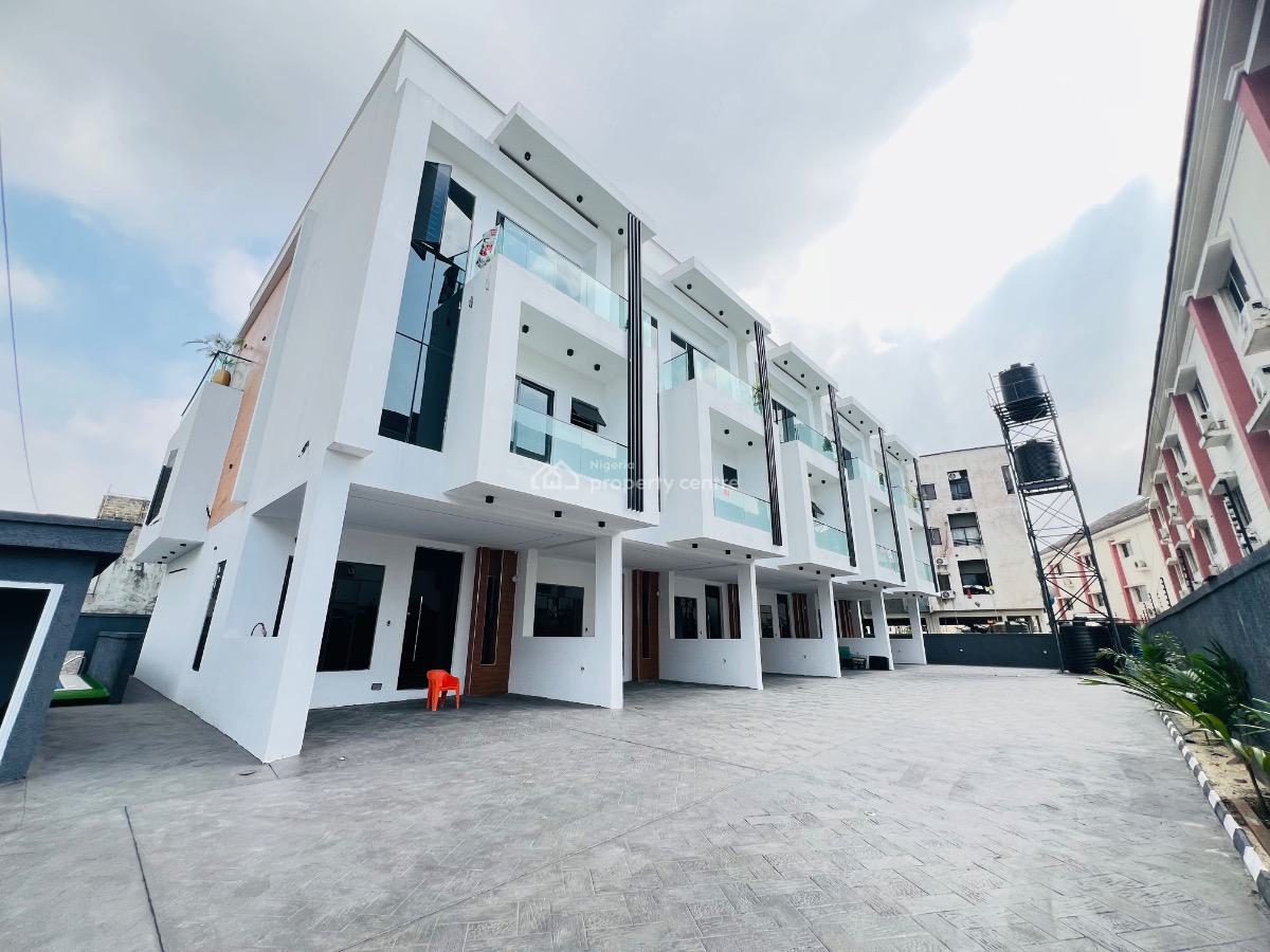 4 Bedroom Terrace Duplex with Bq, Osapa, Lekki, Lagos, Terraced Duplex for Sale