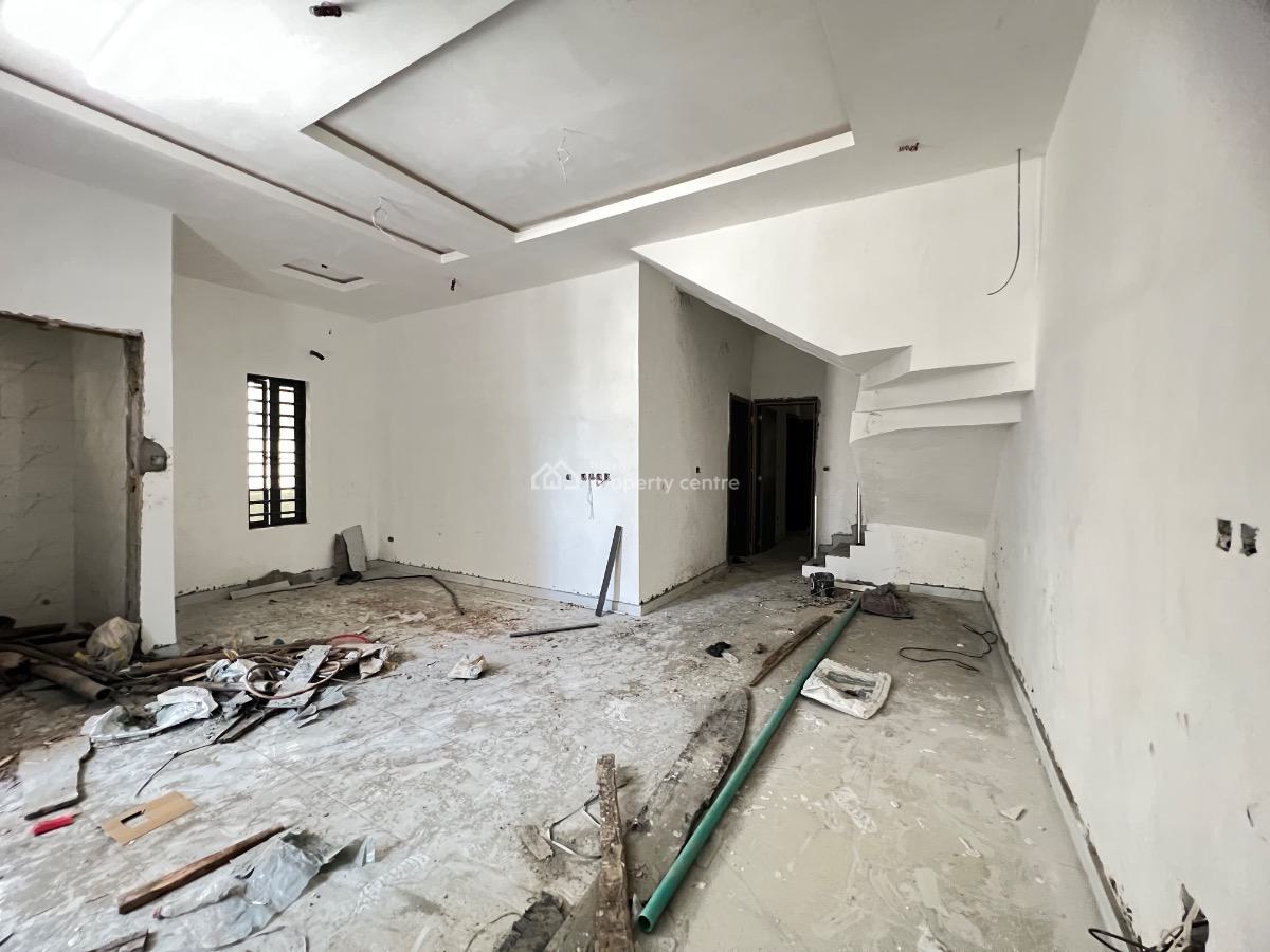 4 Bedroom Semi Detached Duplex with Bq, Osapa, Lekki, Lagos, Semi-detached Duplex for Sale