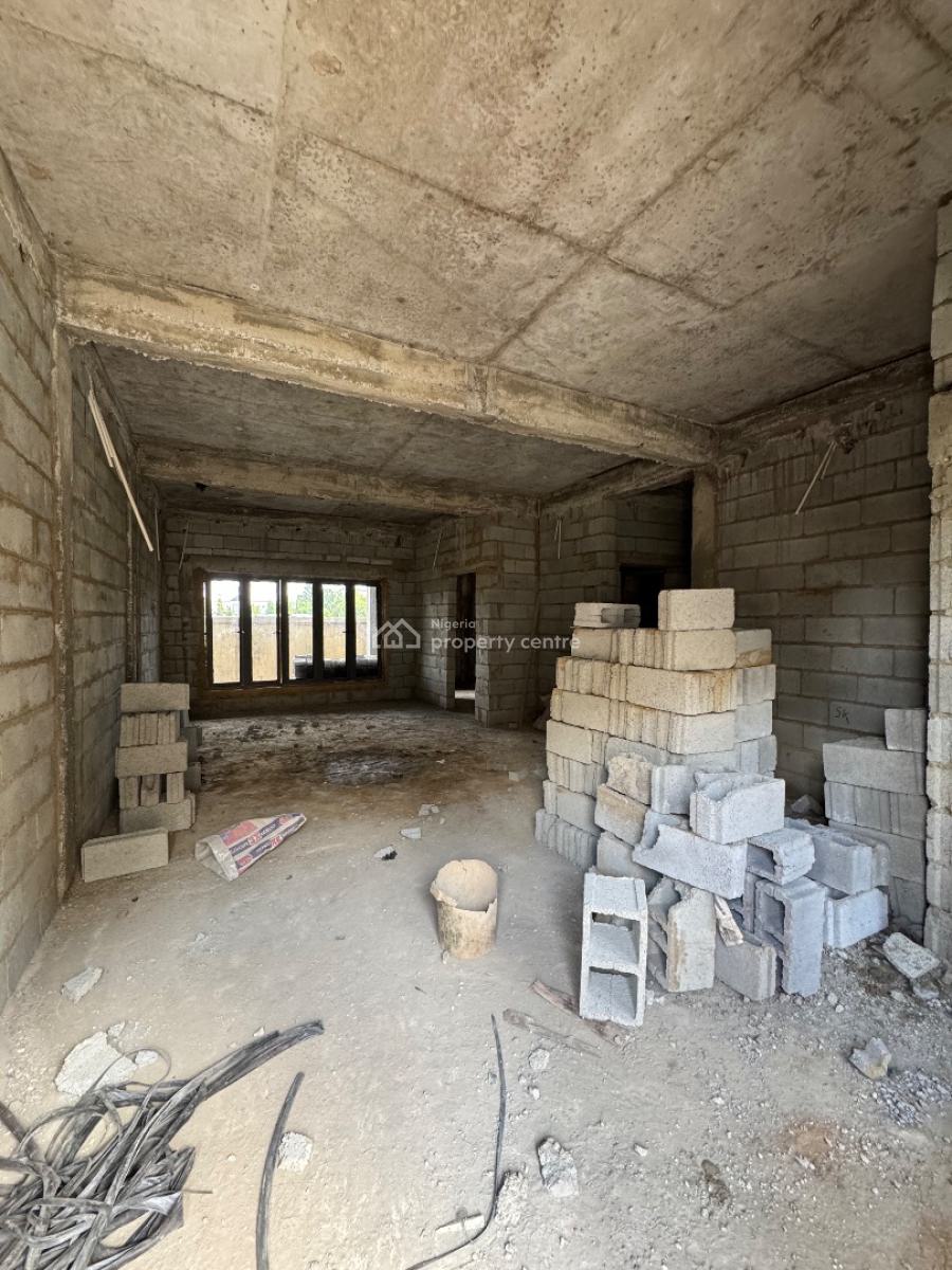 Spacious 3 Bedroom Carcass, Life Camp, Abuja, Flat / Apartment for Sale