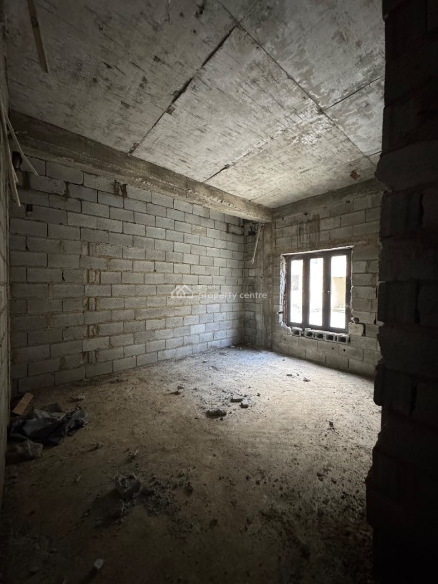 Spacious 3 Bedroom Carcass, Life Camp, Abuja, Flat / Apartment for Sale