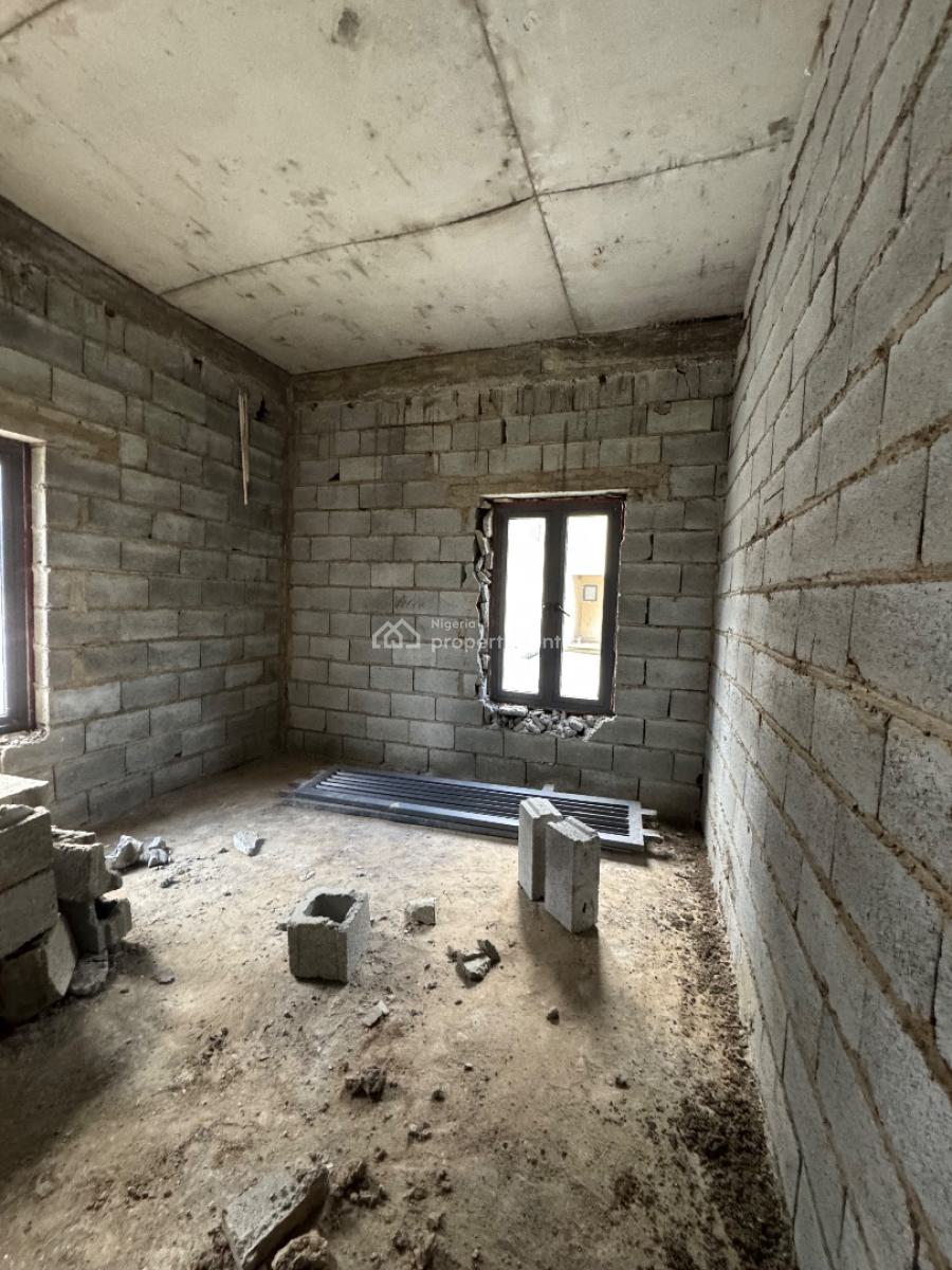 Spacious 3 Bedroom Carcass, Life Camp, Abuja, Flat / Apartment for Sale