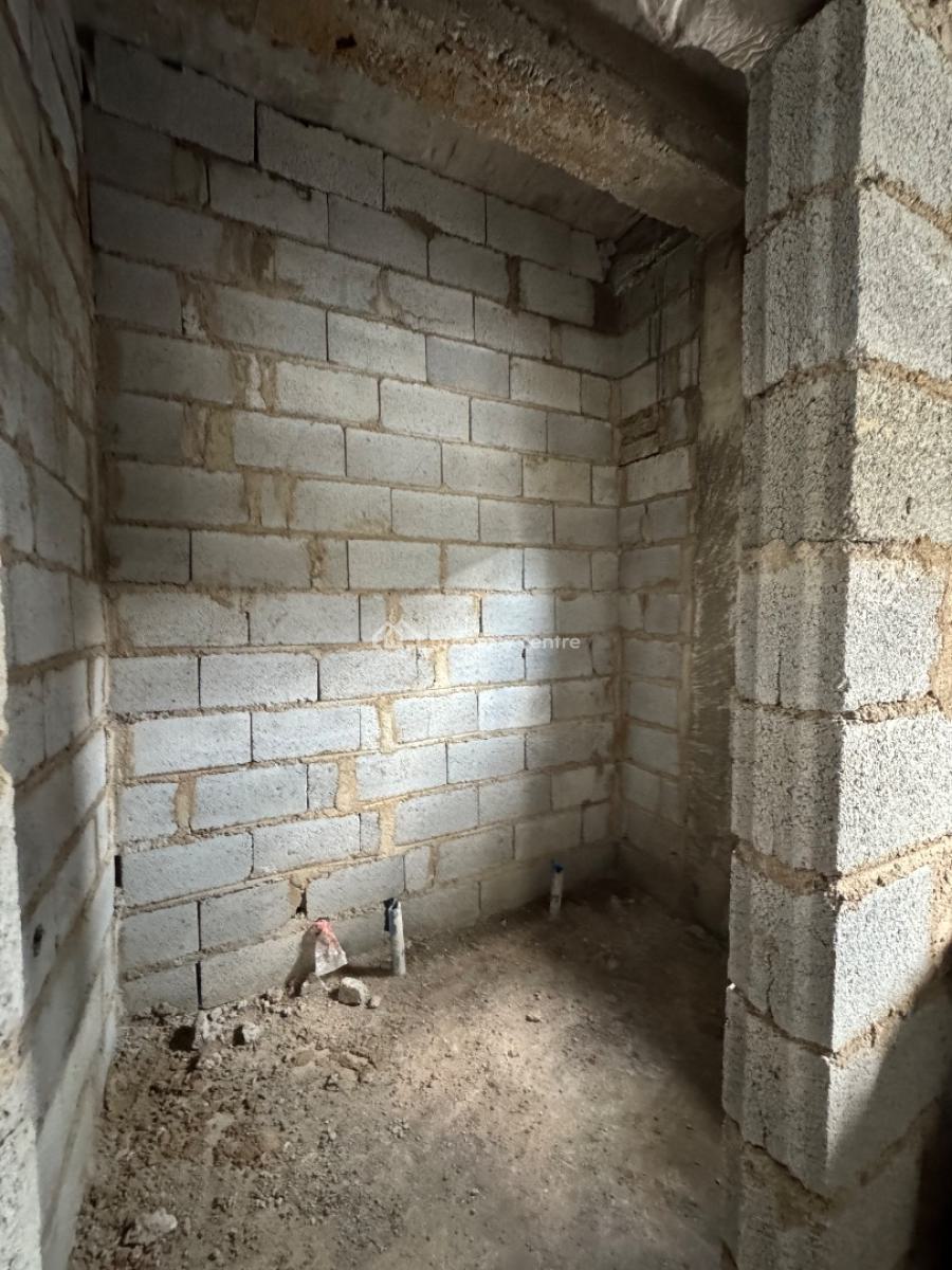 Spacious 3 Bedroom Carcass, Life Camp, Abuja, Flat / Apartment for Sale