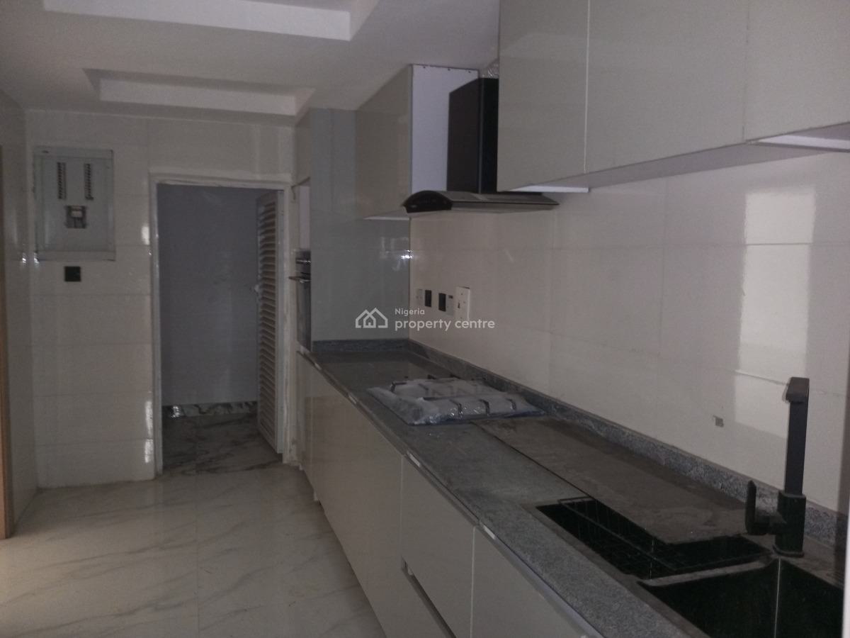 Waterfront Services 3 Bedroom Apartment with Pool, Off Awolowo Road, Falomo, Ikoyi, Lagos, Flat / Apartment for Sale