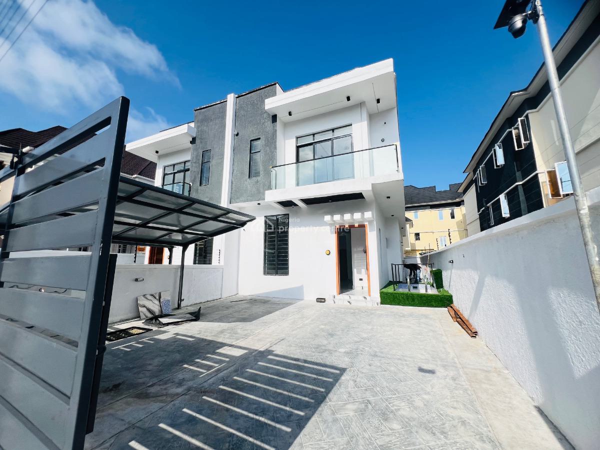 4 Bedroom Semi Detached Duplex with Bq, Ikota, Lekki, Lagos, Semi-detached Duplex for Sale