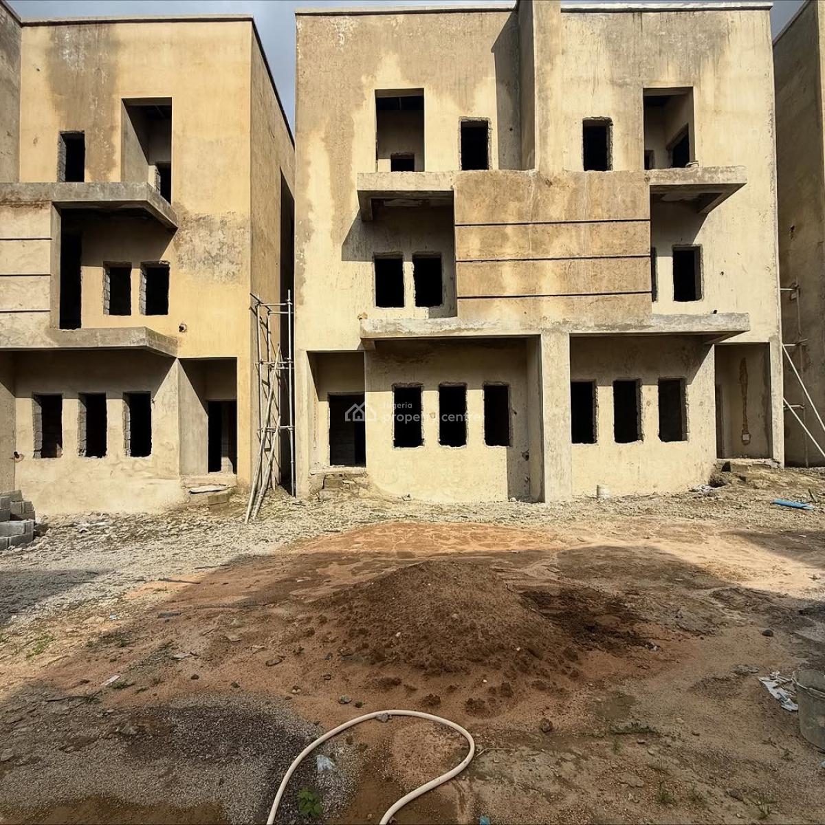 4 Bedroom Terrace Duplex 1 Room Bq, Guzape District, Abuja, Terraced Duplex for Sale