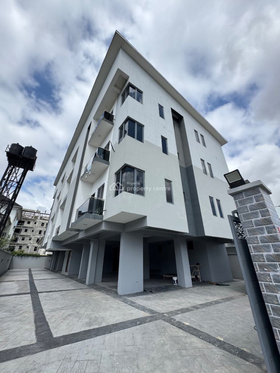 Newly Built 3 Bedroom Flat with Bq, Lekki Phase 1, Lekki, Lagos, Block of Flats for Sale