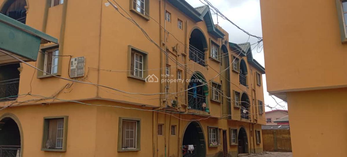 Well Maintained 2 Block of 12 Units 3 Bedroom Flat, Woleomosho Street, Egbeda, Alimosho, Lagos, Block of Flats for Sale