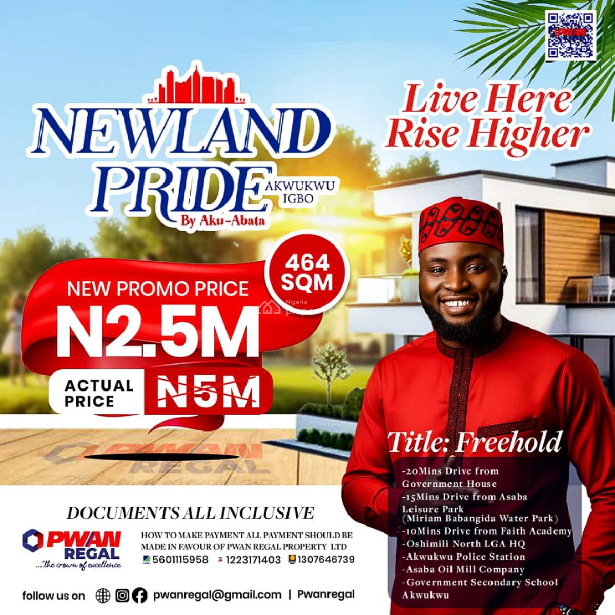Buy Estate Land Where Vision Meets Value and Dreams Take Shape, Newland Pride, Akwukwu Igbo, Aniocha North, Delta, Residential Land for Sale