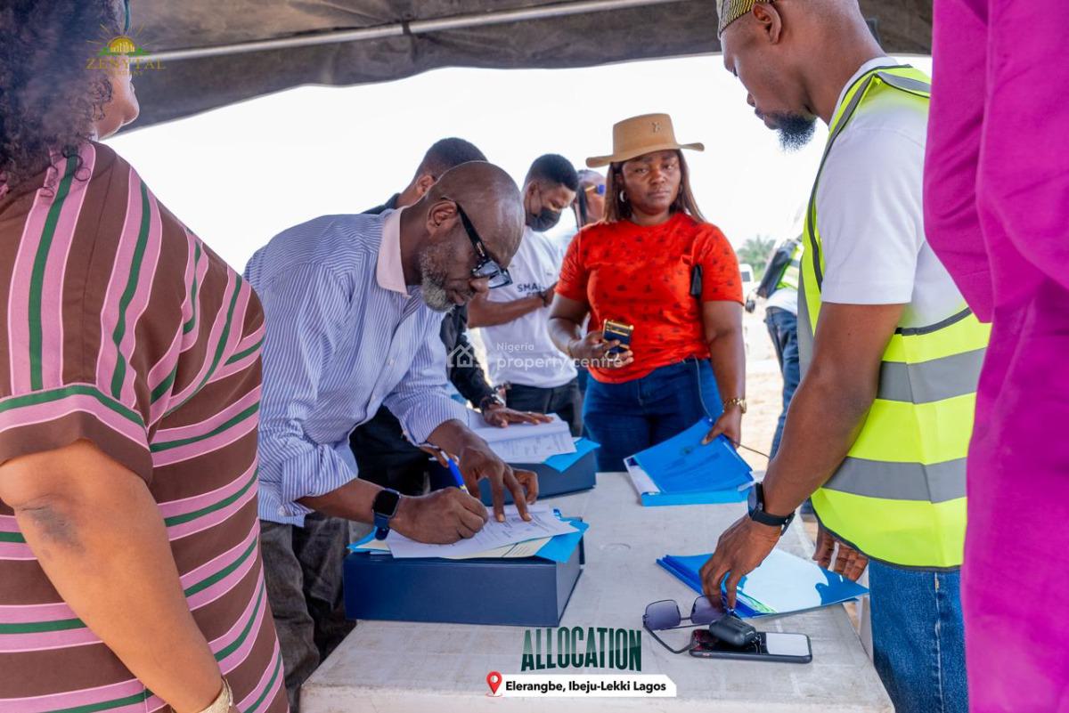 Join in This Smart, Eco-friendly Developing Estate, Zenytal Gardens, Eleranigbe, Ibeju Lekki, Lagos, Residential Land for Sale