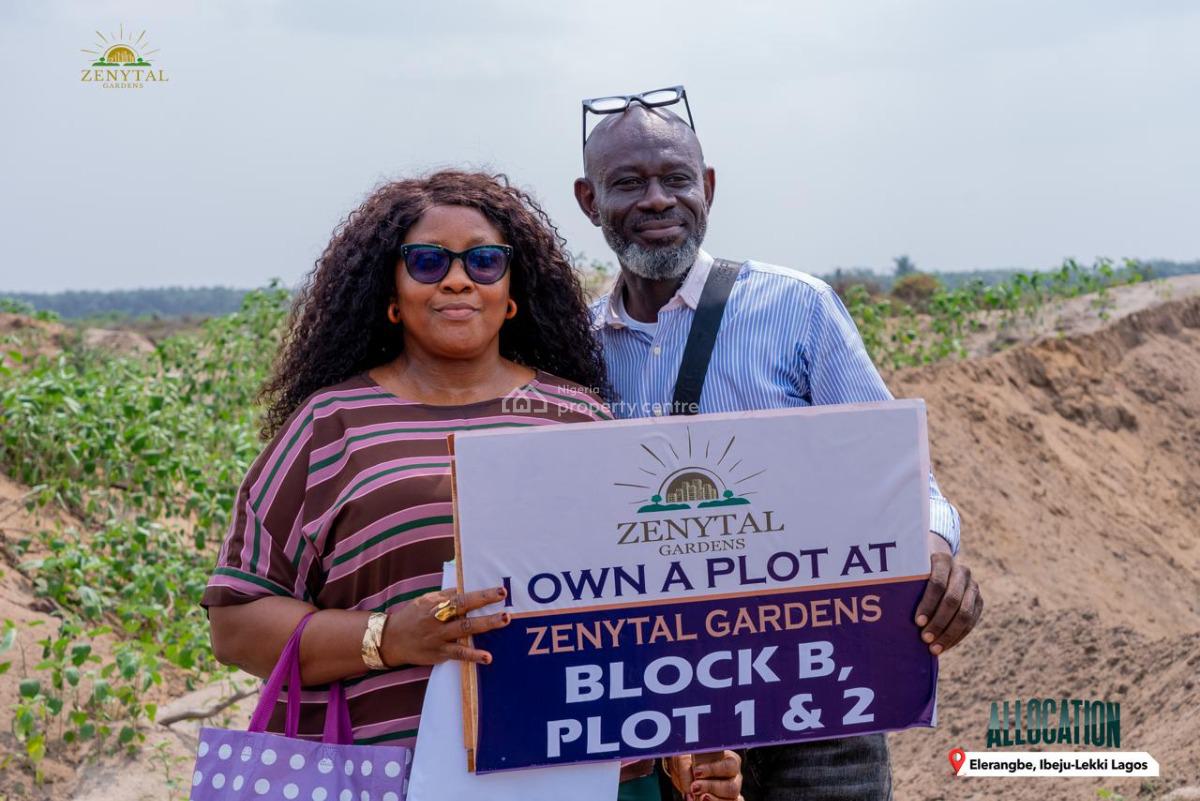 Join in This Smart, Eco-friendly Developing Estate, Zenytal Gardens, Eleranigbe, Ibeju Lekki, Lagos, Residential Land for Sale
