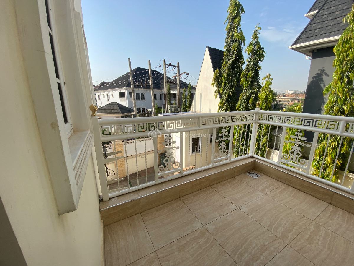 Partly Furnished 3 Bedrooms Semidetached Duplex + Bq, Off Abiding Light Church, Wuye, Abuja, Semi-detached Duplex for Rent