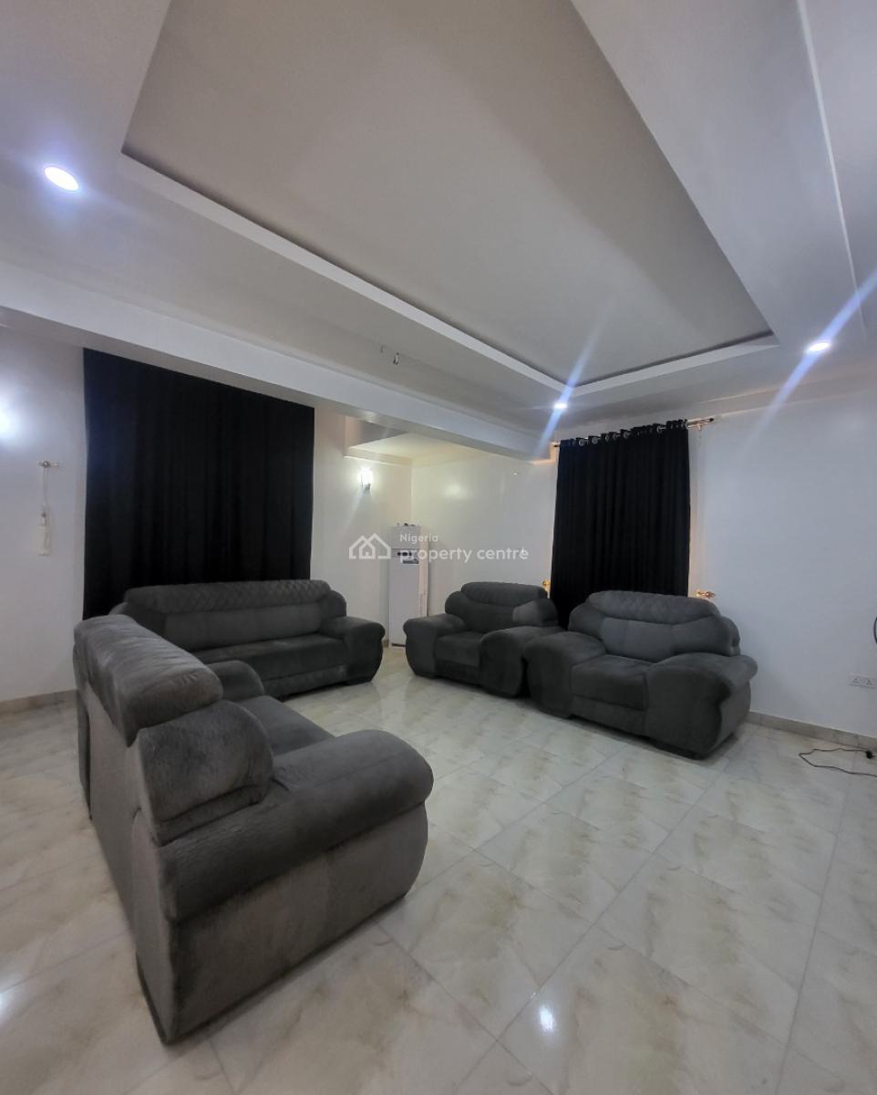 Luxurious Massive 4 Bedrooms Semi-detached Duplex with 2 Rooms Bq, By Ait Junction, Asokoro District, Abuja, Semi-detached Duplex for Rent