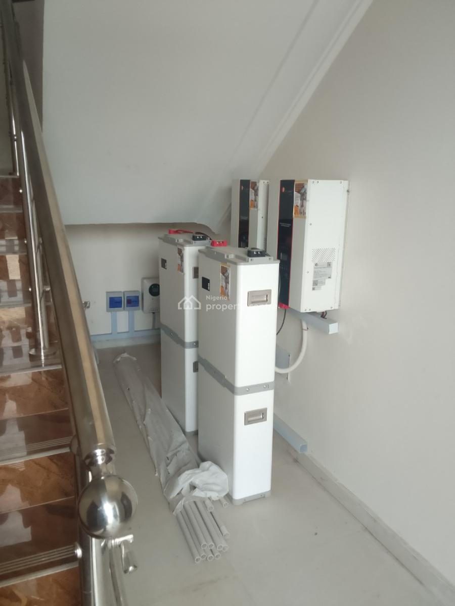 Brand New Three Bedrooms Flat with Bq and Inverter, Katampe (main), Katampe, Abuja, Flat / Apartment for Sale
