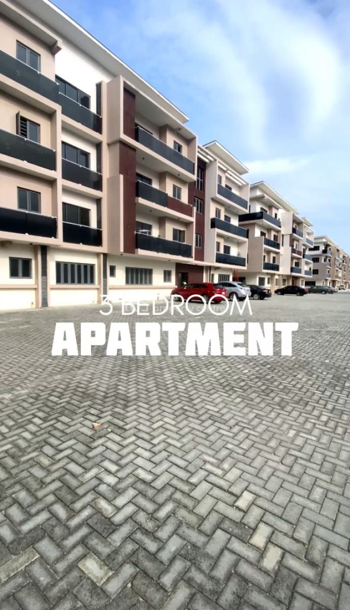 3 Bedrooms Apartment, Abijo G.r.a, Abijo, Lekki, Lagos, Flat / Apartment for Sale