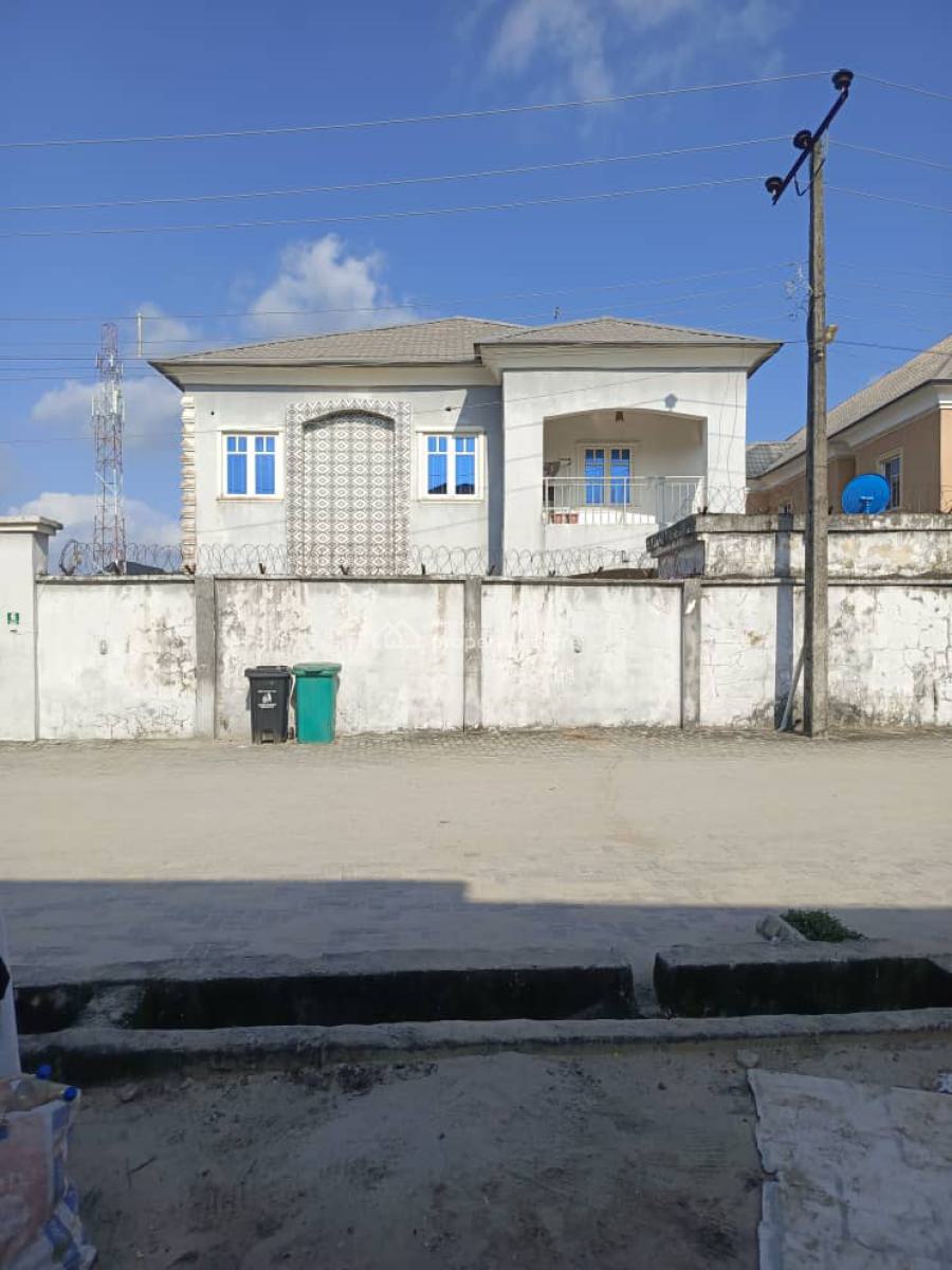 a Massive Sprawling One Story Mansion, Fidiso Estate, Abijo, Lekki, Lagos, Commercial Property for Sale