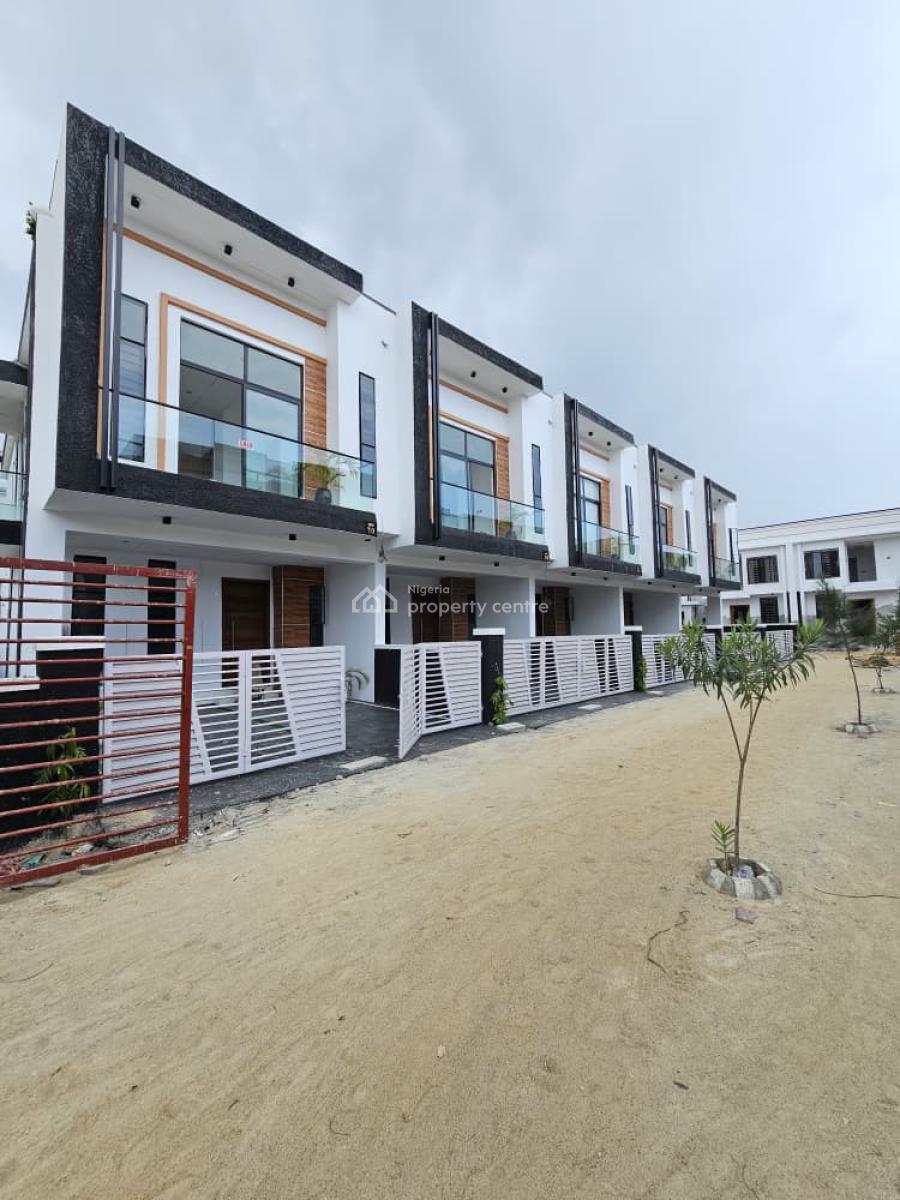 Luxury Spacious 4 Bedroom Terrace Duplex with Self Compound, Ikota, Lekki, Lagos, Terraced Duplex for Sale