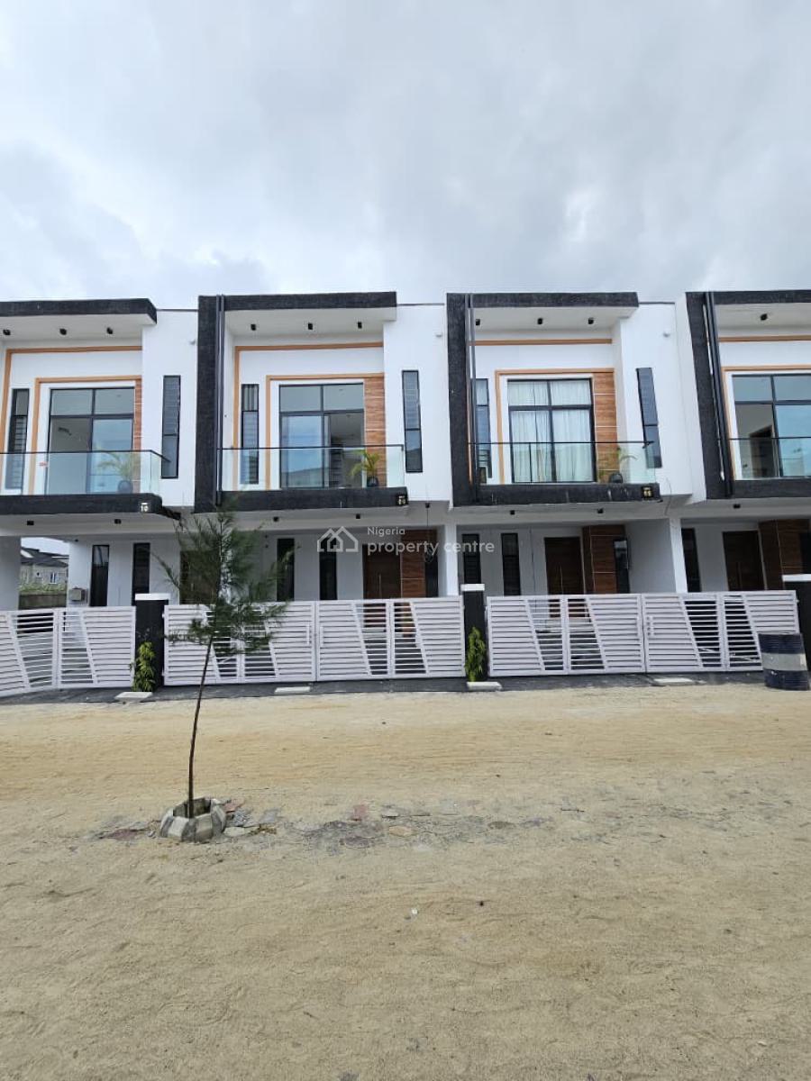 Luxury Spacious 4 Bedroom Terrace Duplex with Self Compound, Ikota, Lekki, Lagos, Terraced Duplex for Sale