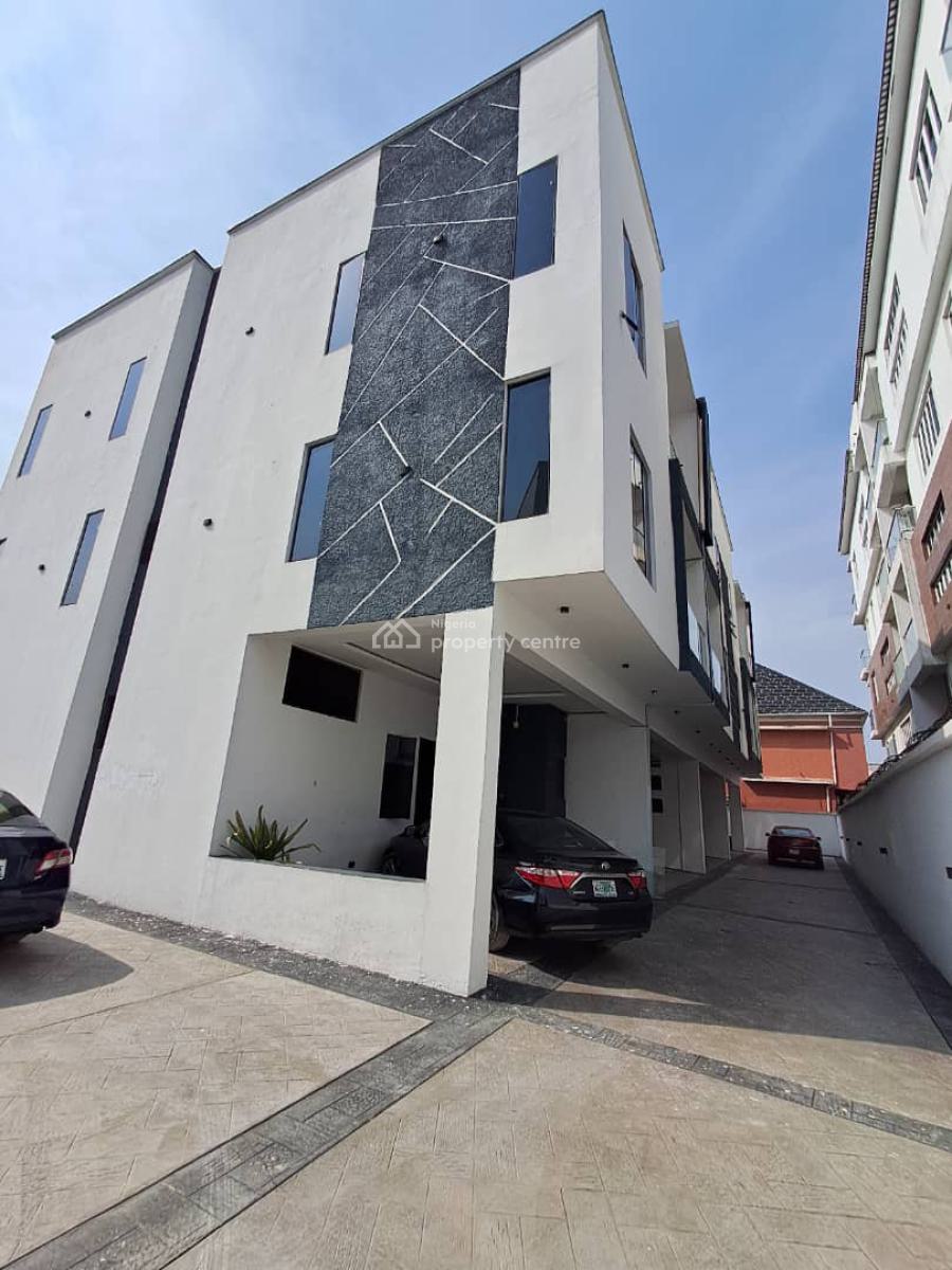 Brand New Corner Piece 4-bedroom Terrace with Bq, Ilasan, Ikate, Lekki, Lagos, Terraced Duplex for Rent