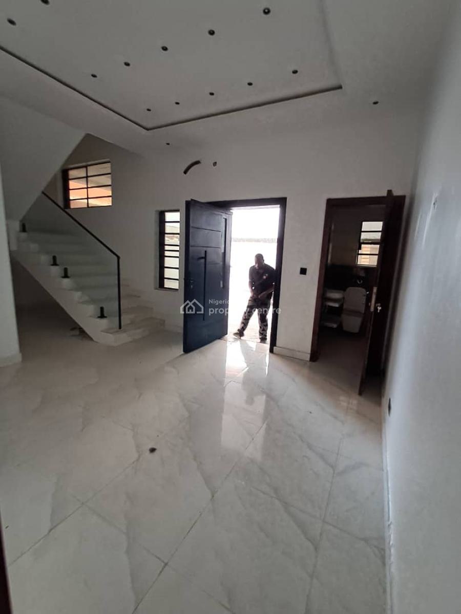 Brand New Corner Piece 4-bedroom Terrace with Bq, Ilasan, Ikate, Lekki, Lagos, Terraced Duplex for Rent