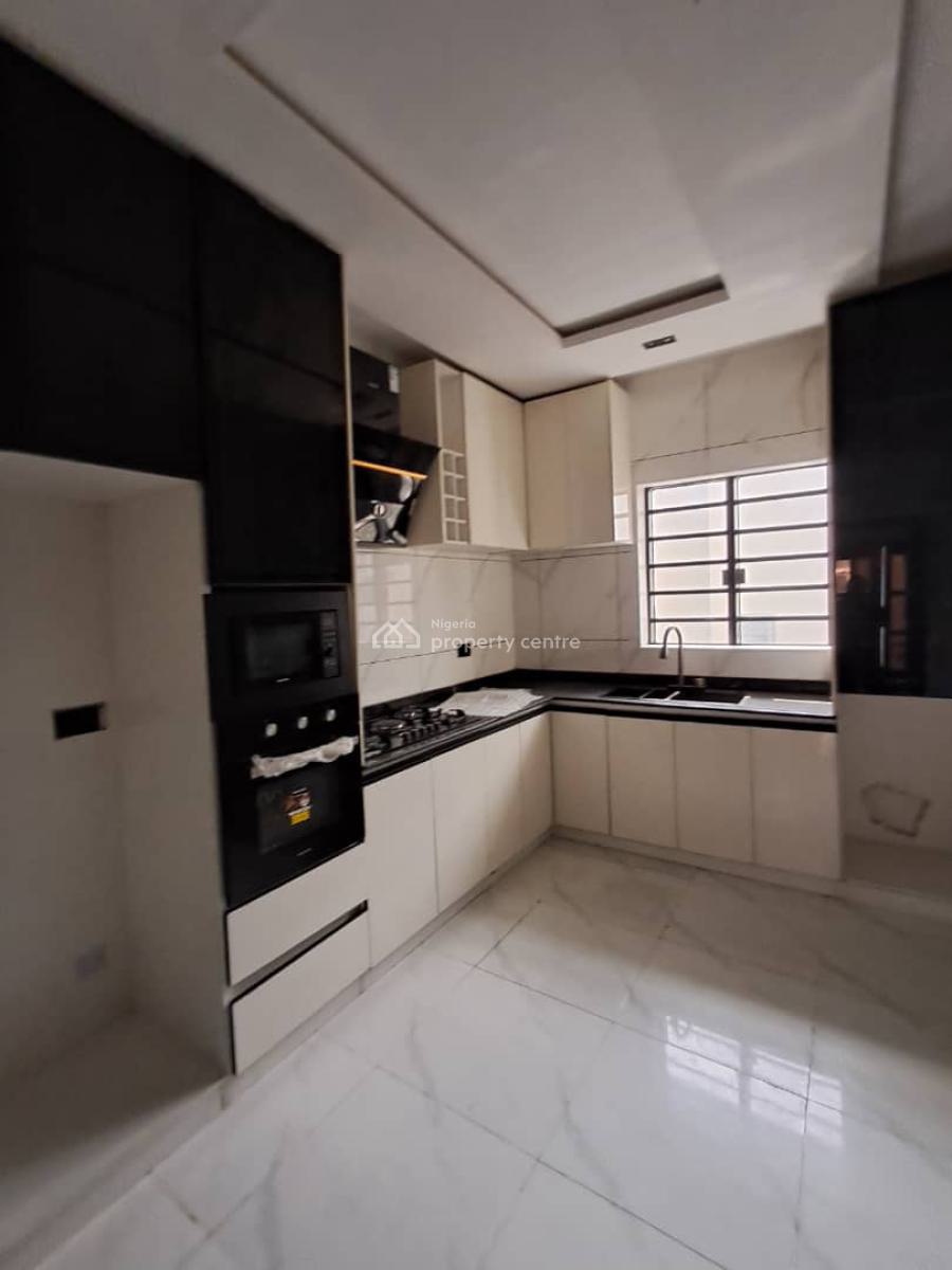 Brand New Corner Piece 4-bedroom Terrace with Bq, Ilasan, Ikate, Lekki, Lagos, Terraced Duplex for Rent