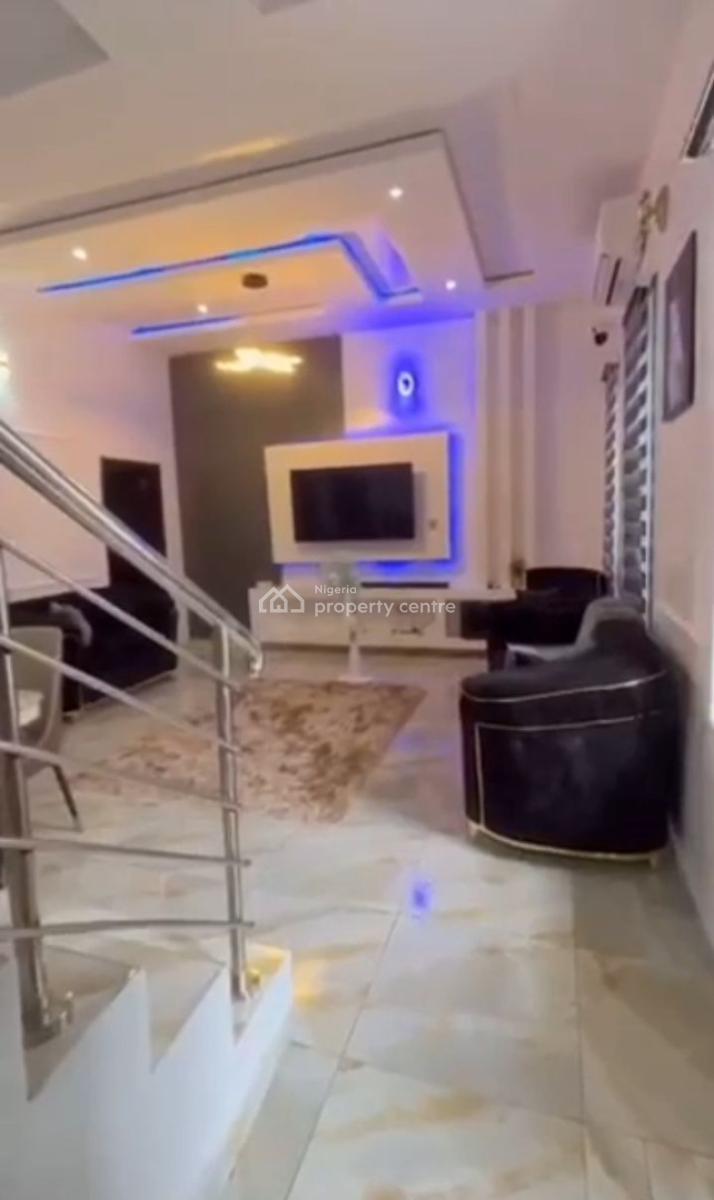 Tastefully Furnished Luxury Contemporary 4 Bedrooms Semi Detached Duplex, Ajiwe, Ajah, Lagos, Semi-detached Duplex for Sale