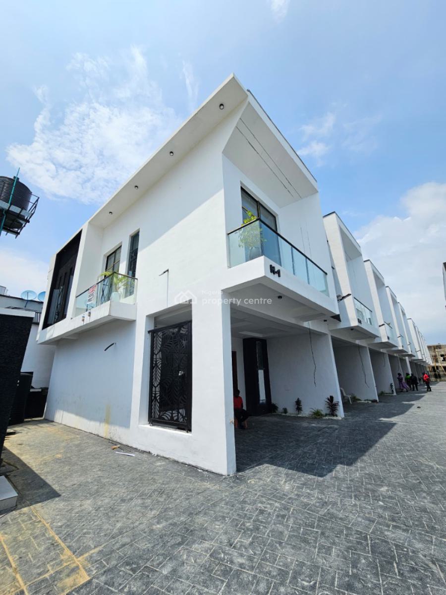 New 3 Bedrooms All Ensuite Duplex with 24 Hours Electricity with Security, Ikota, Lekki, Lagos, Semi-detached Duplex for Sale