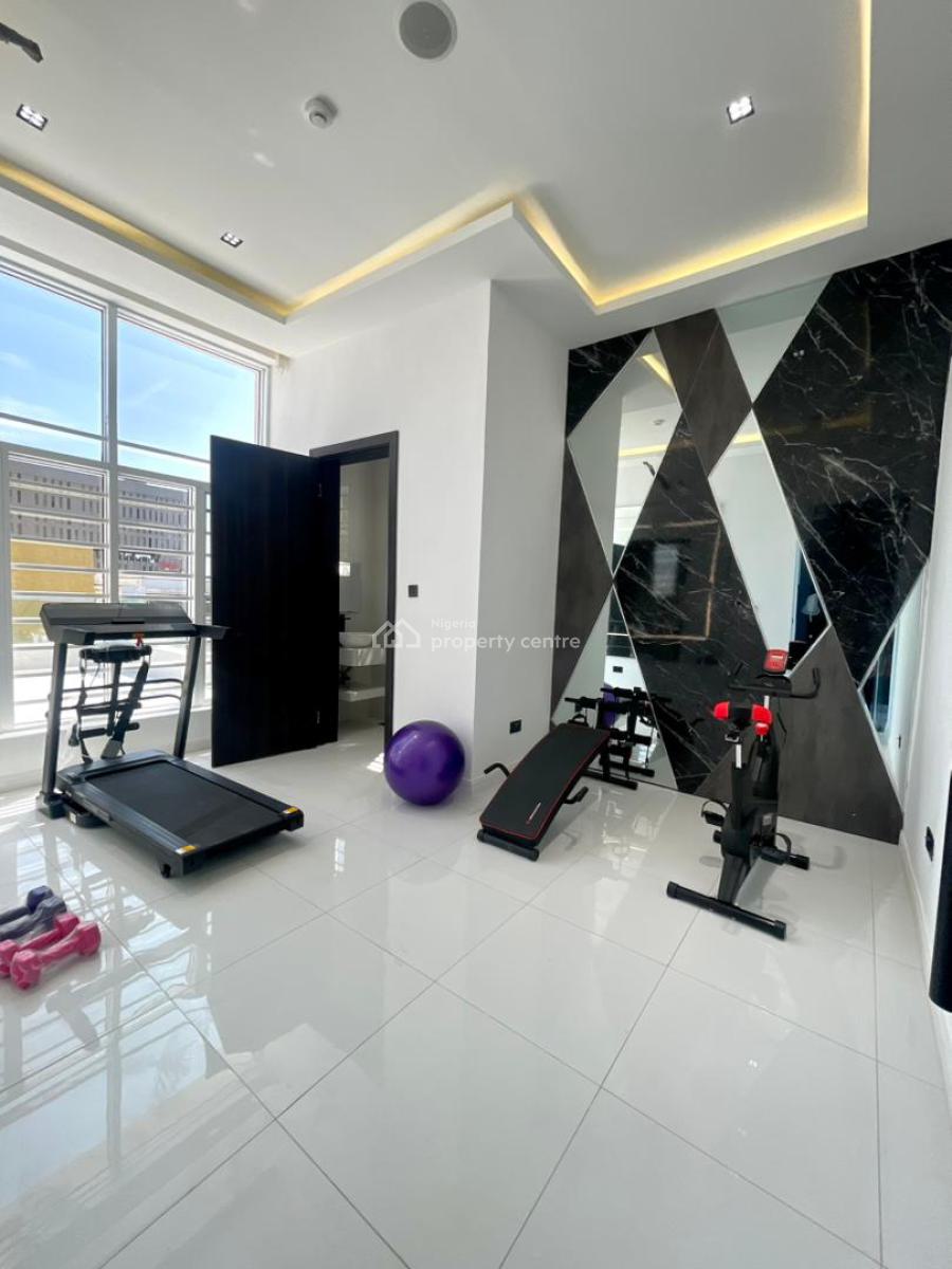 Exquisite 5-bedroom Luxury Home with Gym, Cinema, and Rooftop Terrace, Lekki Phase 1, Lekki, Lagos, Detached Duplex for Sale