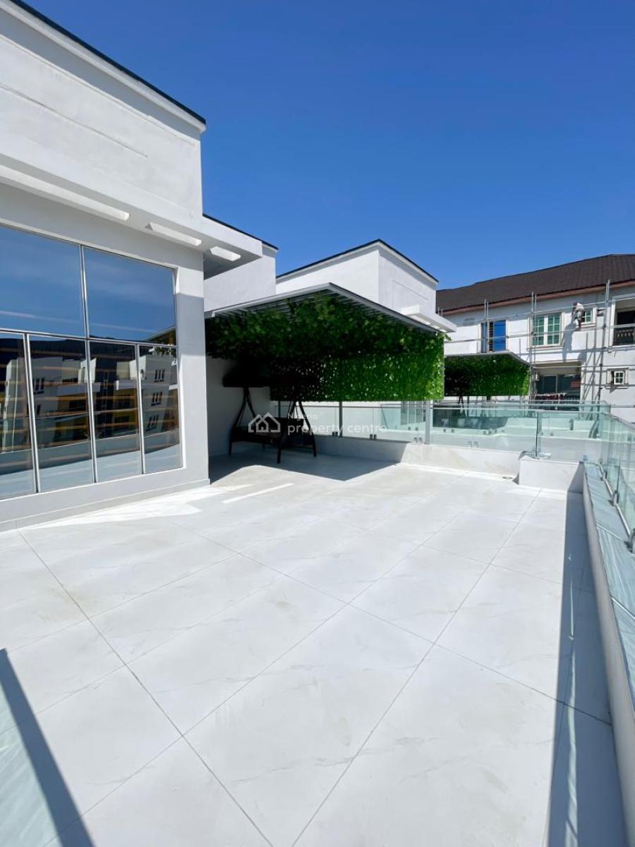 Exquisite 5-bedroom Luxury Home with Gym, Cinema, and Rooftop Terrace, Lekki Phase 1, Lekki, Lagos, Detached Duplex for Sale